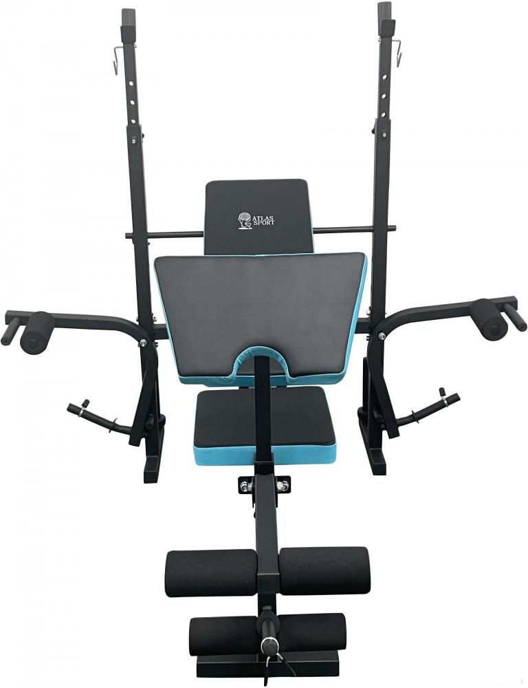 Силовая скамья Atlas Sport 1070 (черный/синий)