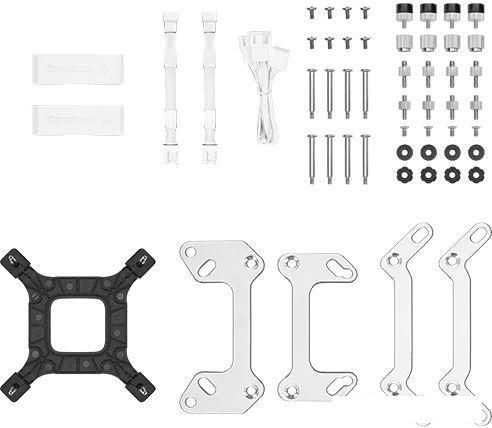 Кулер для процессора DeepCool LT520 WH R-LT520-WHAMNF-G-1