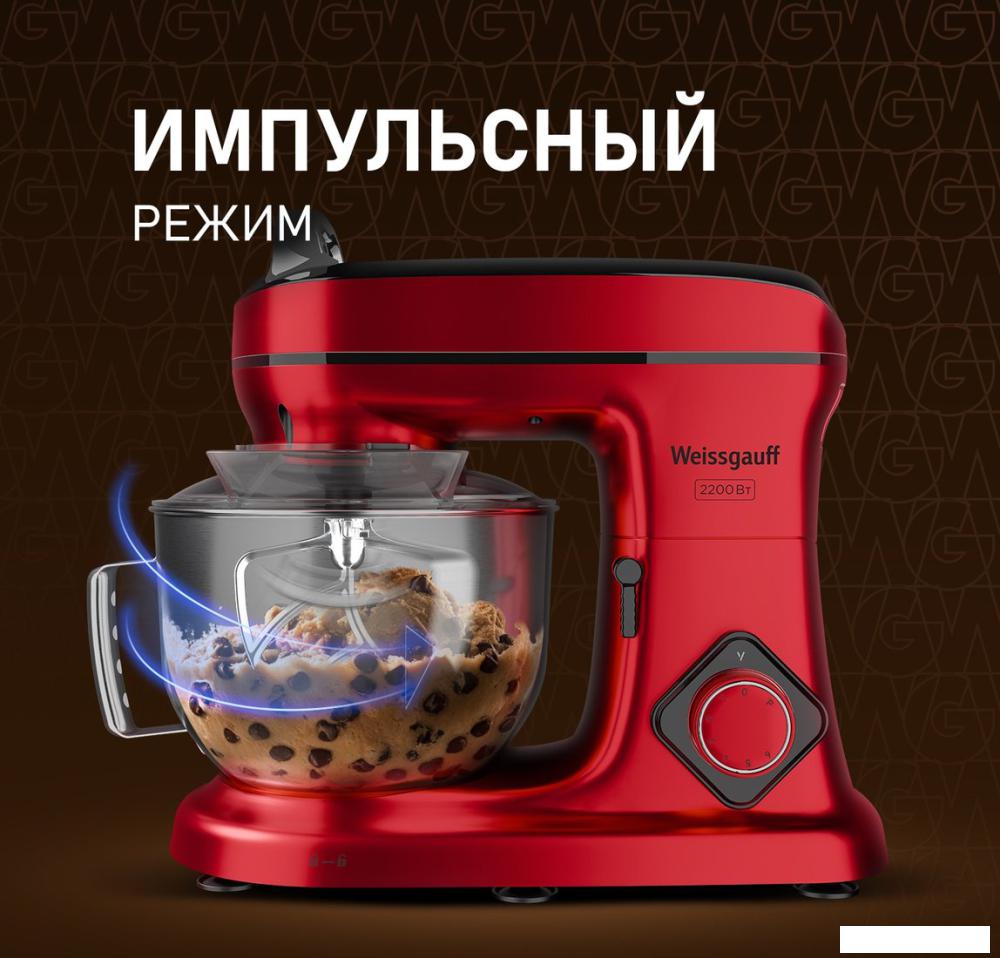 Планетарный миксер Weissgauff WSM 227 PDR Touch Screen Pro