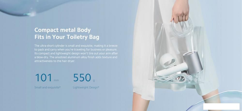 Фен Xiaomi Water Ionic Hair Dryer H500 BHR4899CN (китайская версия)