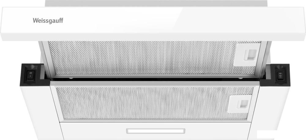 Кухонная вытяжка Weissgauff TEL 500 White Glass