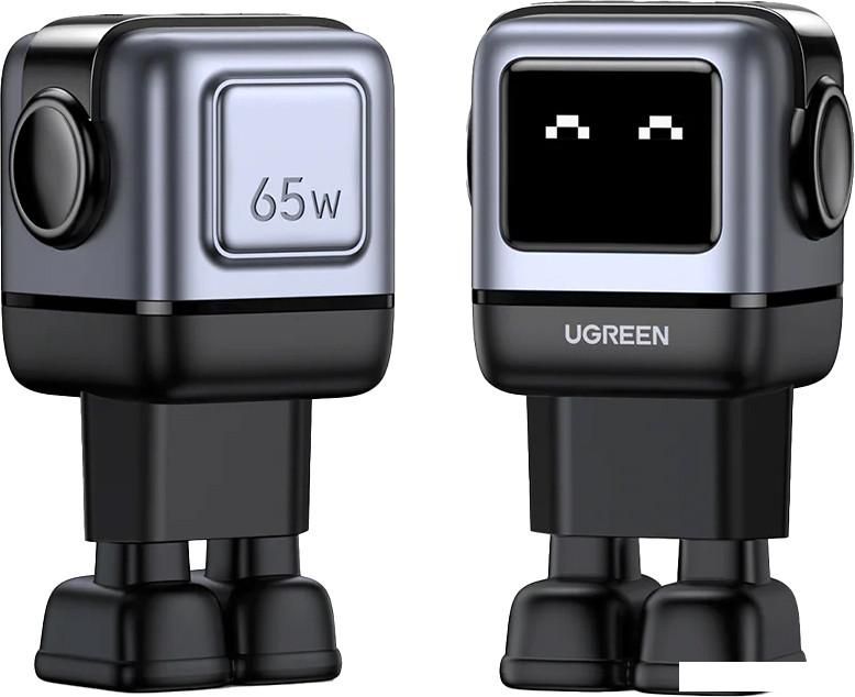 Сетевое зарядное Ugreen Nexode RG 65W CD361 (черный/серый)