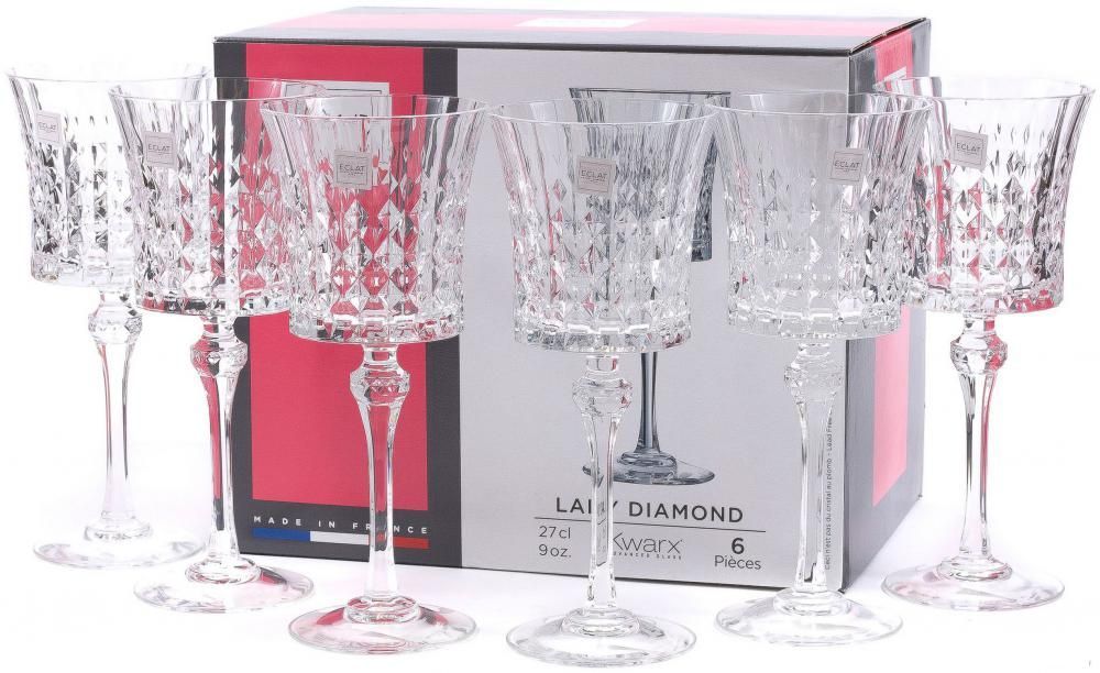 Набор бокалов для вина Eclat Lady Diamond L9743