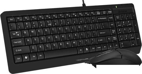 Офисный набор A4Tech Fstyler F1512 (черный)