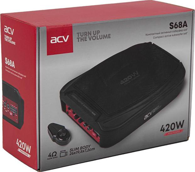 Корпусной активный сабвуфер ACV S68A