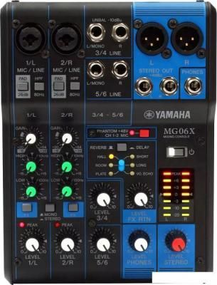 Микшерный пульт Yamaha MG-06X