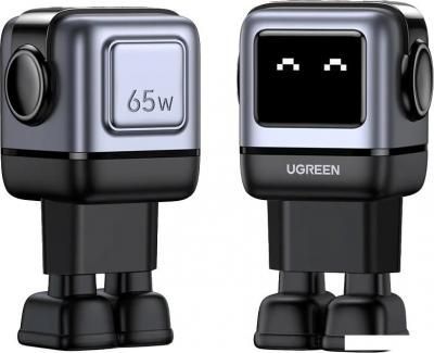Сетевое зарядное Ugreen Nexode RG 65W CD361 (черный/серый)