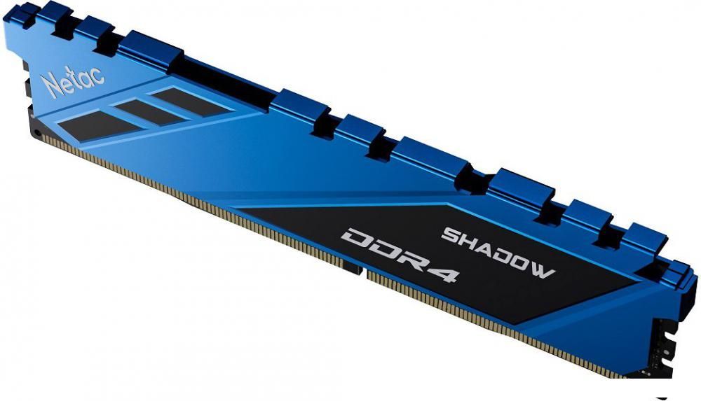 Оперативная память Netac Shadow 16ГБ DDR4 3200 МГц NTSDD4P32SP-16B