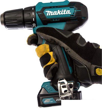 Дрель-шуруповерт Makita DF333DWAE (с 2-мя АКБ, кейс)