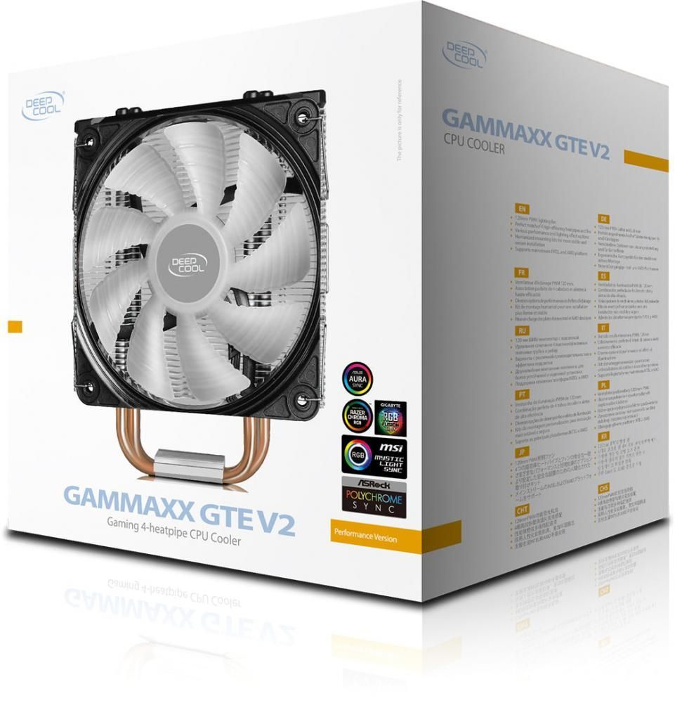 Кулер для процессора DeepCool GAMMAXX GTE v2 DP-MCH4-GMX-GTEV2