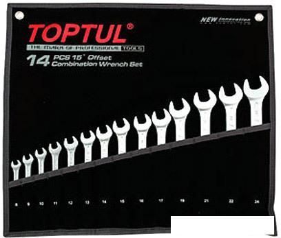Набор ключей Toptul GPAB1402 14 предметов
