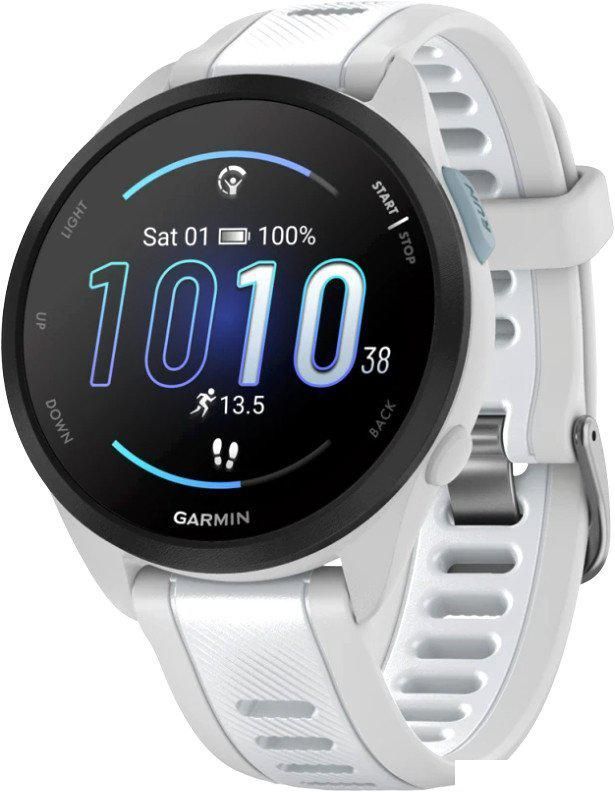 Умные часы Garmin Forerunner 165 (туманно-серый/белый камень)