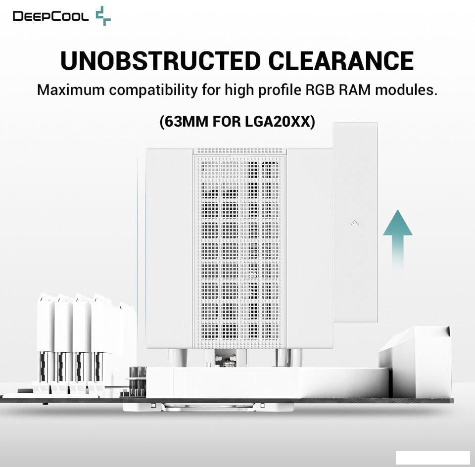 Кулер для процессора DeepCool Assassin IV White Edition