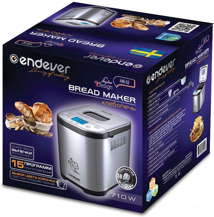 Хлебопечка Endever SkyLine MB-52