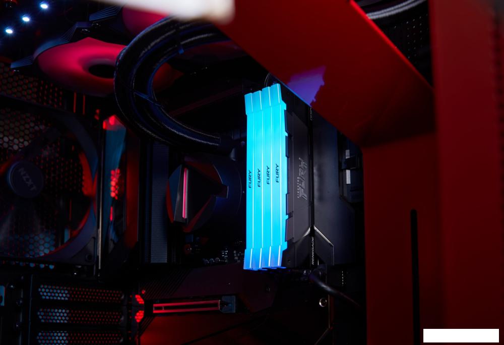 Оперативная память Kingston FURY Renegade RGB 2x8ГБ DDR4 3600МГц KF436C16RB2AK2/16