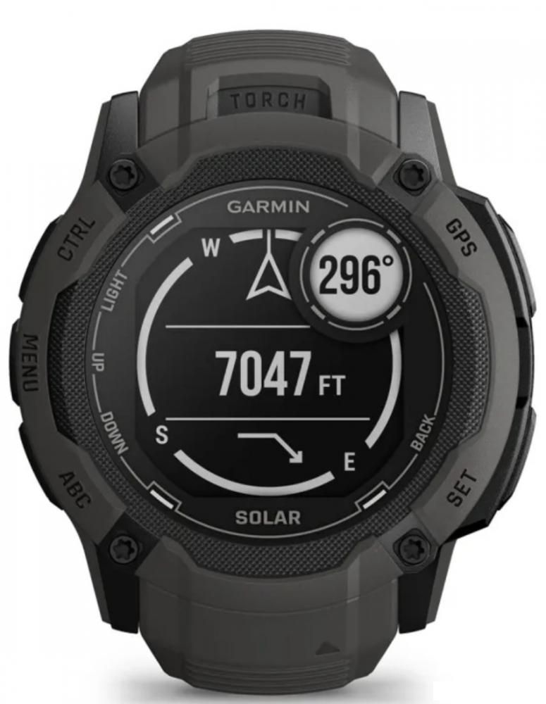 Умные часы Garmin Instinct 2x Solar (графит)