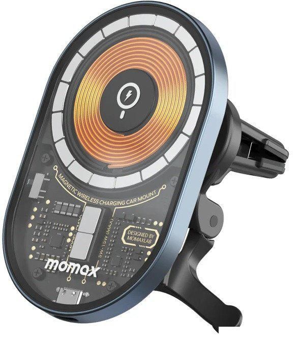 Держатель для смартфона Momax Q.Mag Mount 3 CM20E (серый)