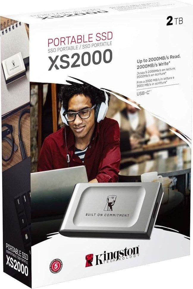 Внешний накопитель Kingston XS2000 2TB SXS2000/2000GA