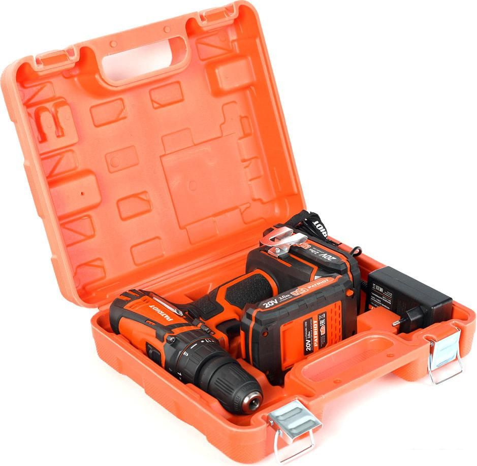 Шуруповерты, гайковерты, электроотвертки Patriot BR 203UES 180201203 (с 2-мя АКБ, кейс)