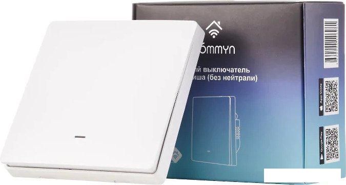 Выключатель Hommyn zigbee 1 клавиша SWZBNN01W (без нейтрали)