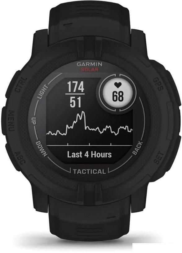 Умные часы Garmin Instinct 2 Solar Tactical Edition (черный)
