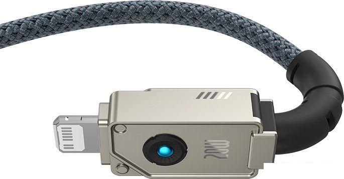 Кабель Baseus Unbreakable Series USB Type-C - Lightning (1 м, белый)