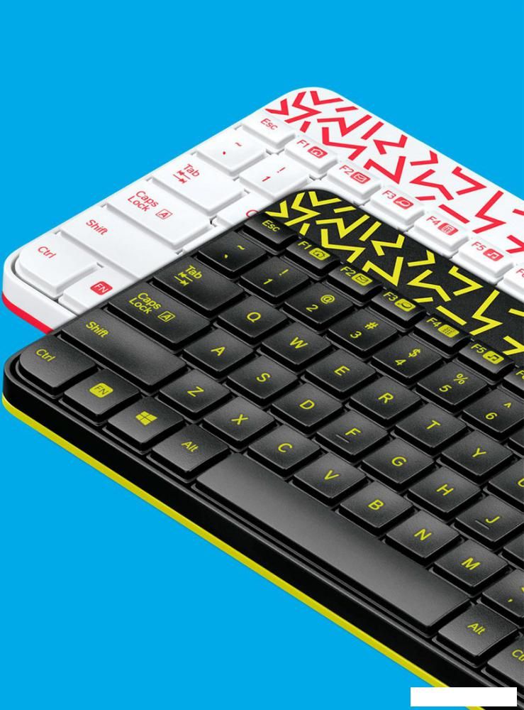 Офисный набор Logitech MK240 Nano 920-008198 (черный)