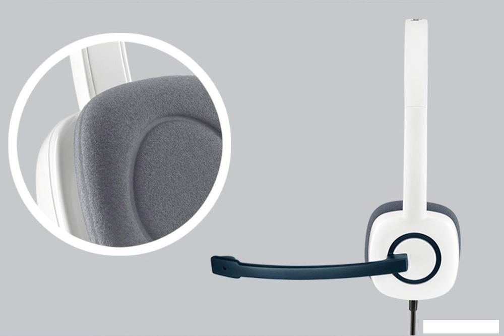 Наушники Logitech H150 (белый) [981-000350]