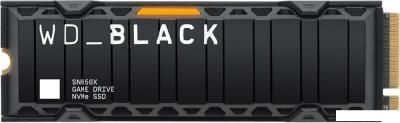 SSD WD Black SN850X NVMe Heatsink 4TB WDS400T2XHE