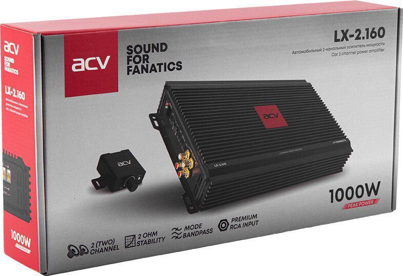 Автомобильный усилитель ACV LX-2.160