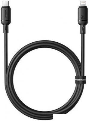 Кабель Baseus Silky Series Fast Charging Cable USB Type-C - Lightning (1 м, черный)