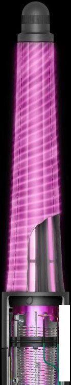 Фен-стайлер Dyson Airwrap Complete Long HS08 i.d. (с переходником на евровилку, янтарный шелк)