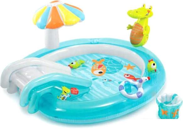 Игровой центр  Intex Малыш Аллигатор 57165 (201x170)