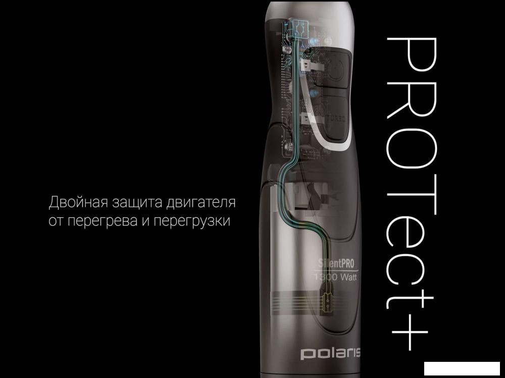 Погружной блендер Polaris PHB 1384 Silent