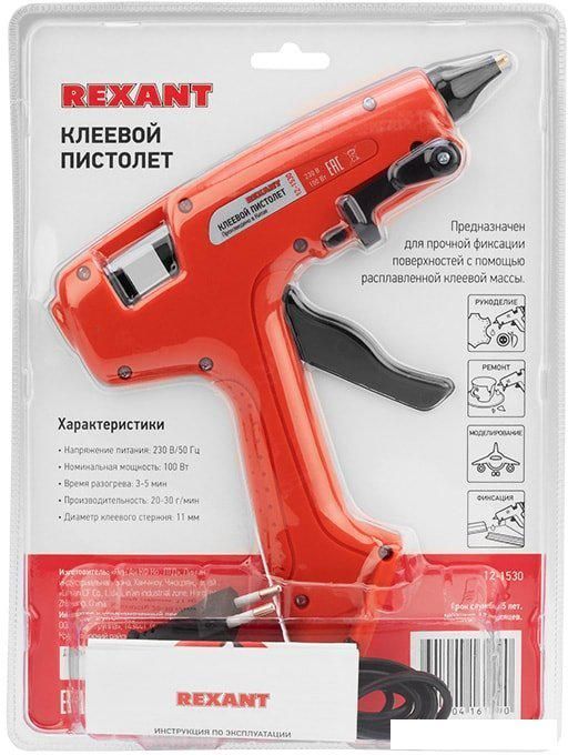 Термоклеевой пистолет Rexant Эксперт 12-1530