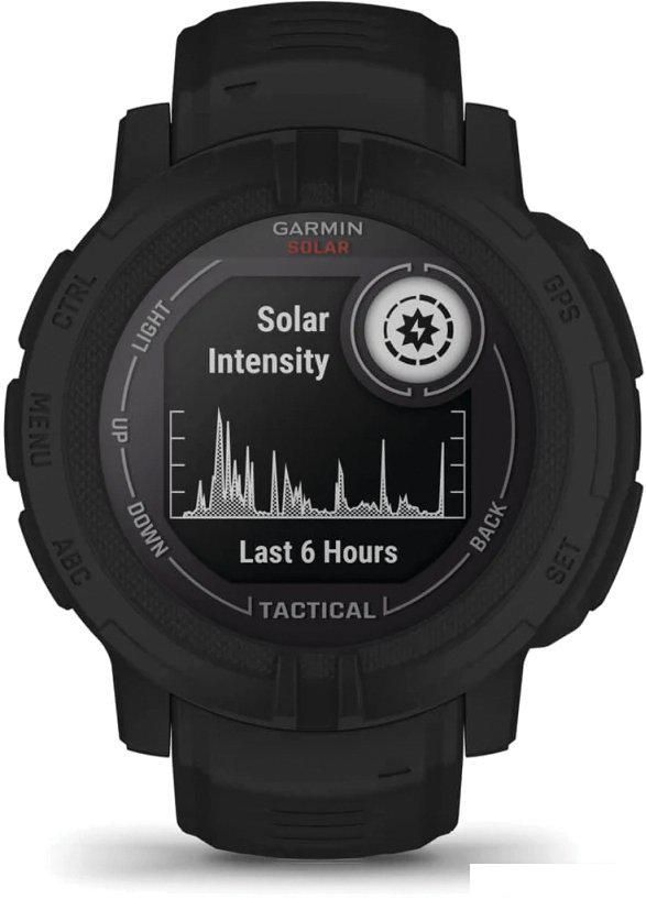 Умные часы Garmin Instinct 2 Solar Tactical Edition (черный)