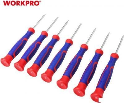 Набор отверток прецизионных Workpro WP200510 (7 предметов)