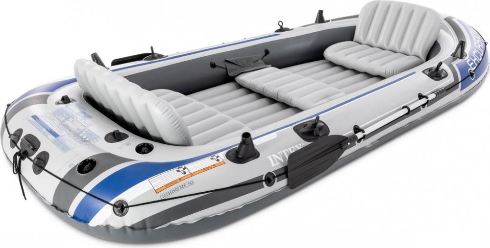 Моторно-гребная лодка Intex Excursion-5 68325NP