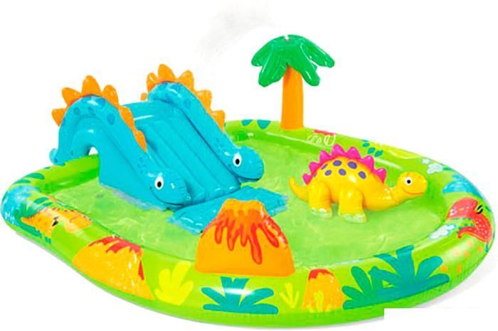 Игровой центр  Intex Маленький Дино 57166 (191x152x58)