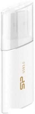 USB Flash Silicon-Power Blaze B06 White 64GB (SP064GBUF3B06V1W)