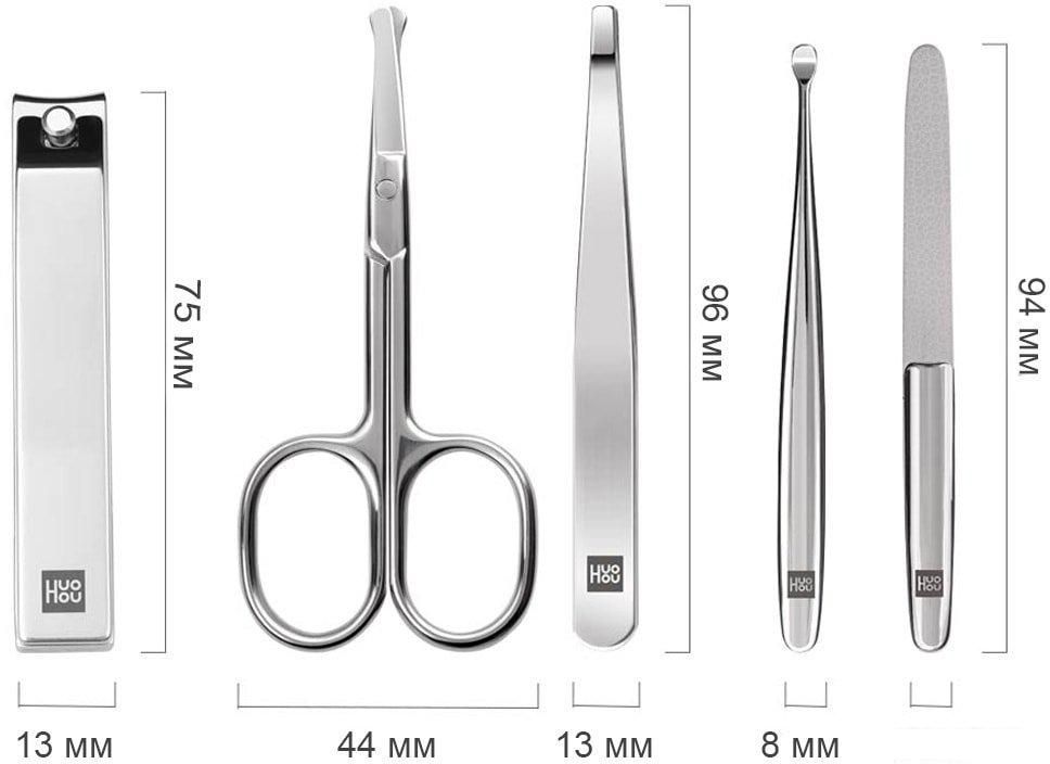 Набор для маникюра и педикюра Huo Hou HU0061