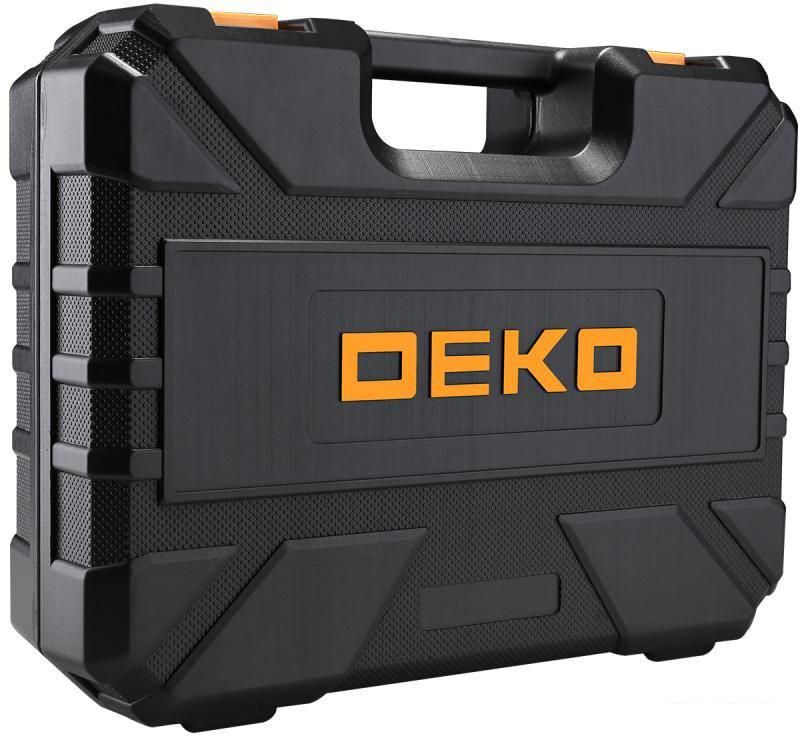 Дрель-шуруповерт Deko DKCD12FU-Li SET 3 063-4173 (с 2-мя АКБ, кейс)