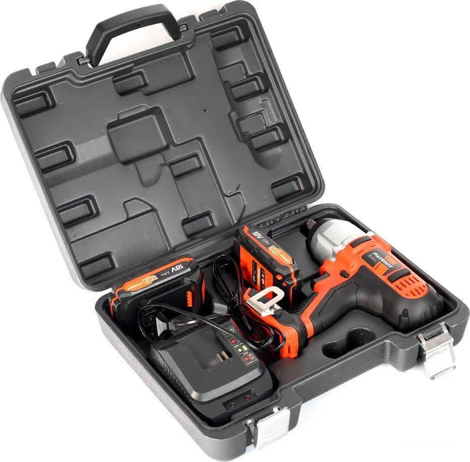 Гайковерт Patriot BR 360UES-1/2 180301561 (с 2-мя АКБ, кейс)