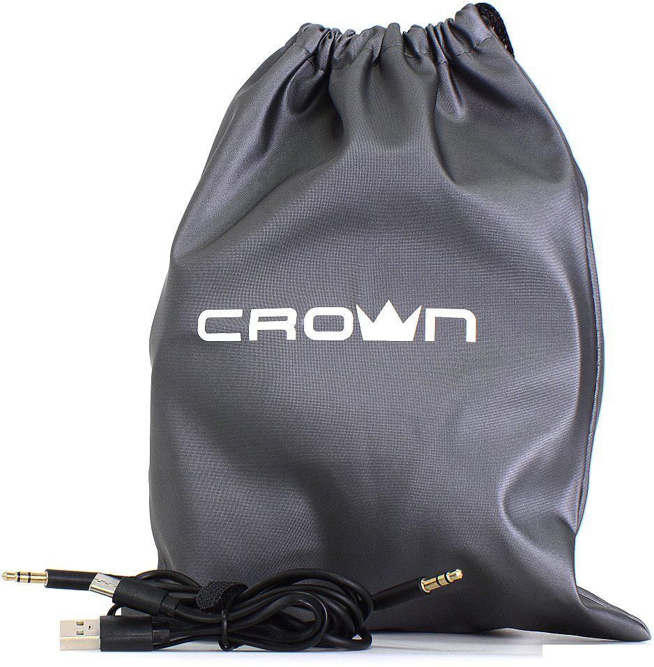 Наушники CrownMicro CMBH-5050 (серебристый)