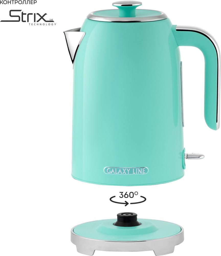 Электрический чайник Galaxy Line GL0347 (тиффани)