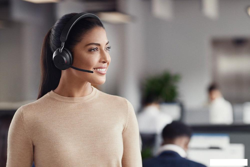 Офисная гарнитура Jabra Evolve2 65 MS Stereo USB-C (черный)