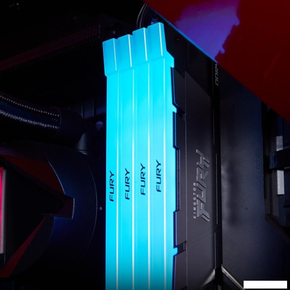 Оперативная память Kingston FURY Renegade RGB 2x8ГБ DDR4 3600МГц KF436C16RB2AK2/16