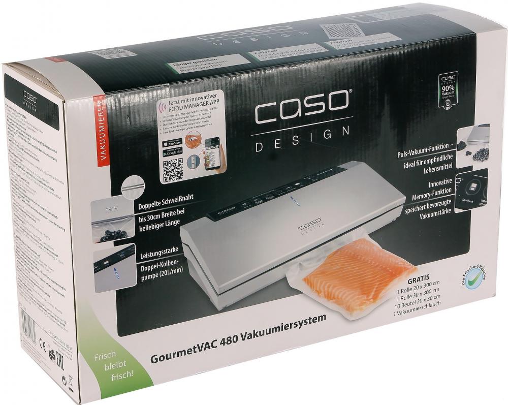 Вакуумный упаковщик CASO GourmetVAC 480