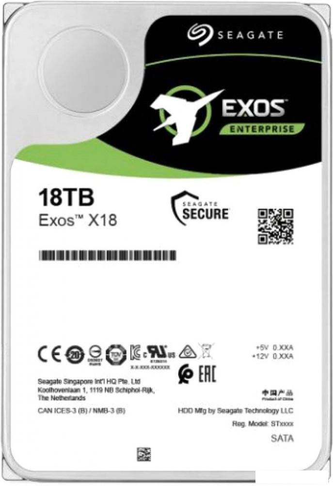 Жесткий диск Seagate Exos X18 14TB ST14000NM004J