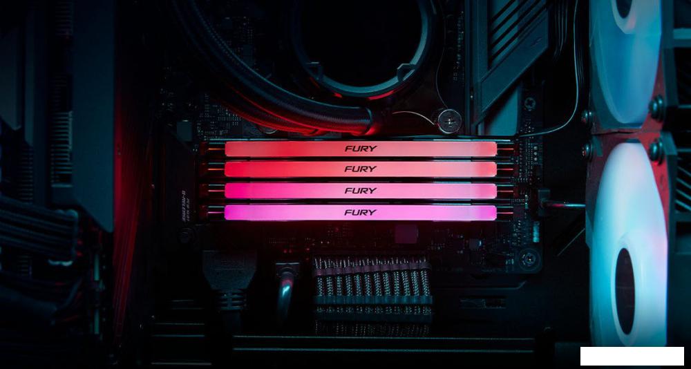 Оперативная память Kingston FURY Renegade RGB 2x32ГБ DDR5 6400МГц KF564C32RSAK2-64